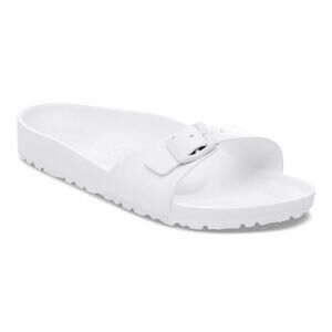 Birkenstock Madrid EVA Waterproof White Single Strap Slide Sandals, 36